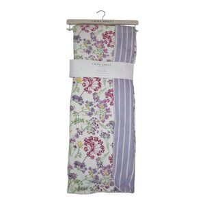 Laura Ashley Super Soft Plush Oversized Reversible Throw Blanket 50" x 70"